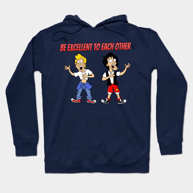 Bill and Ted Hoodie by Crockpot